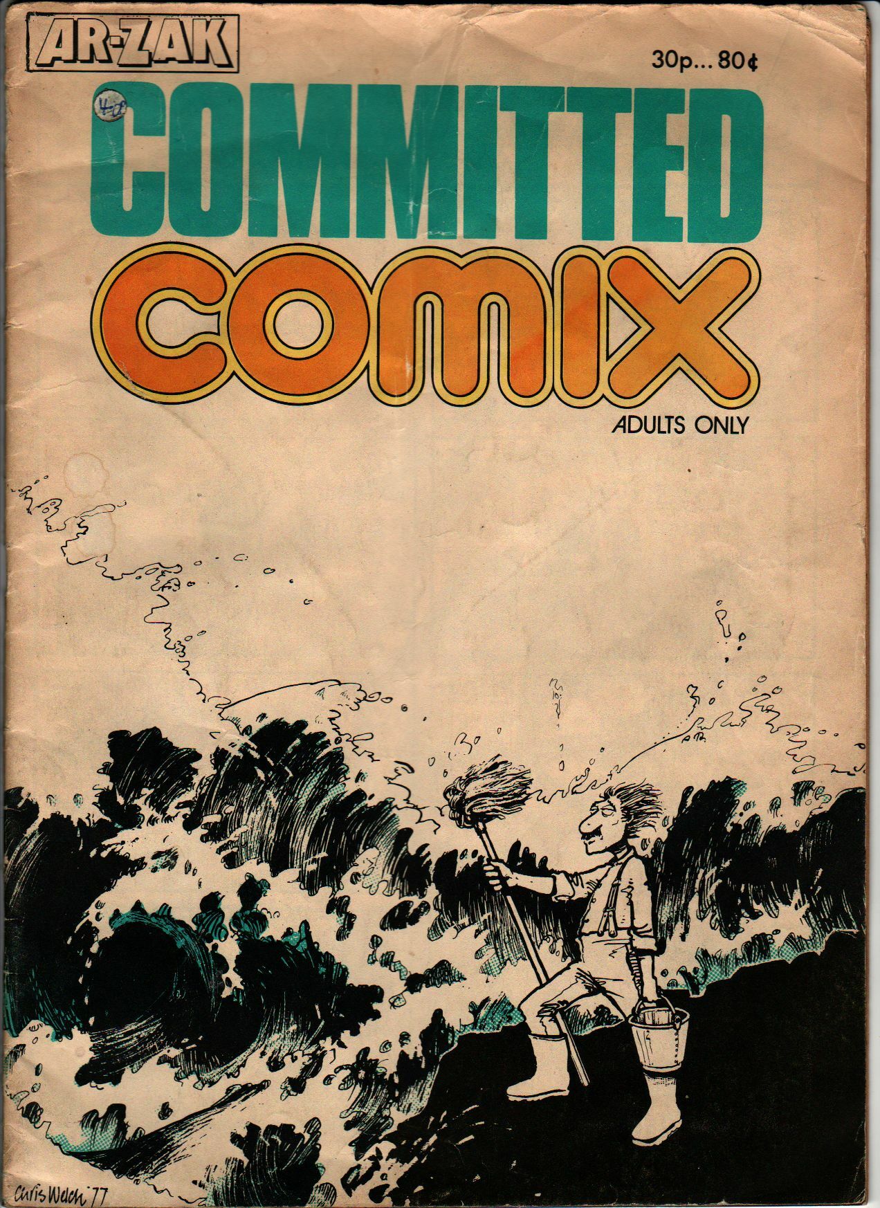 Committed Comix cover by Chris Welch