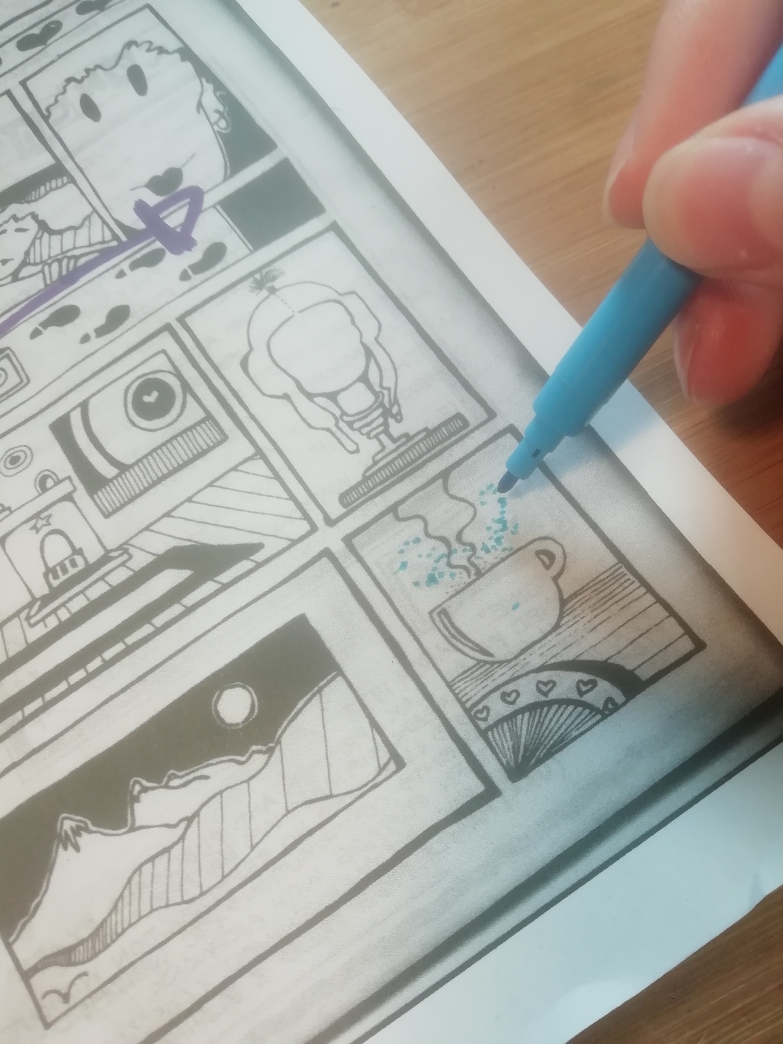 Drawing instructions